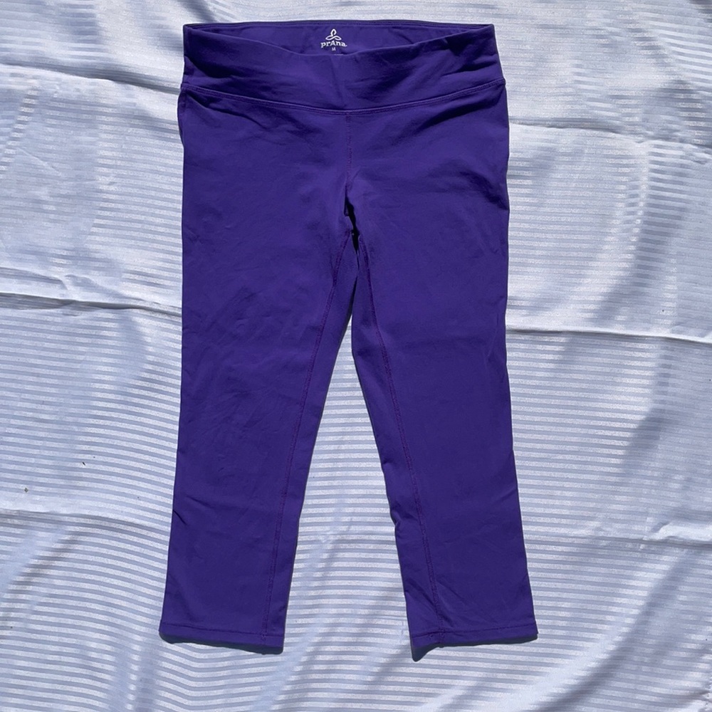 Prana solid purple leggings